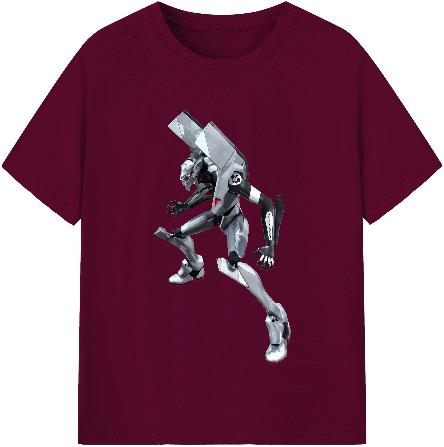 （画像用） EVA 新世紀エヴァンゲリオン レディースカジュアルプリントTシャツ（綿100％）